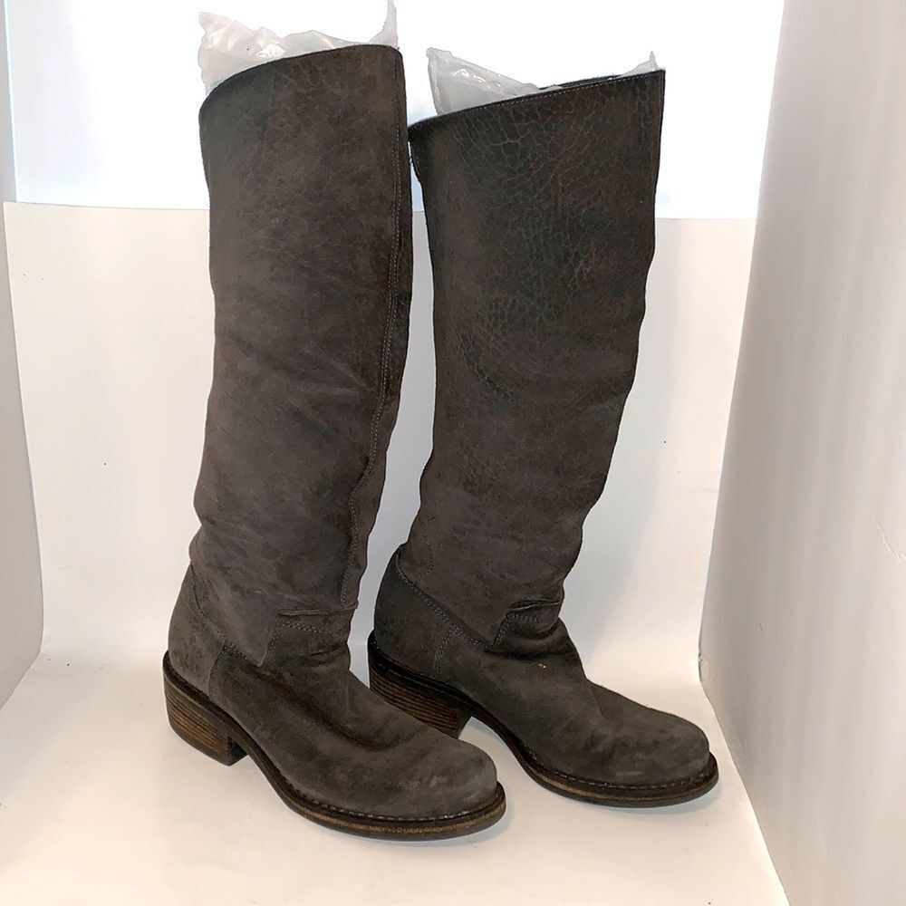 Vic Matie Suede‎ Boots Sz 37